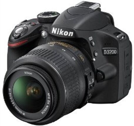 Refurbished: Nikon D3200 24M + 18-55mm, B