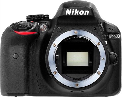 Refurbished: Nikon D3300 24M (Body Only), C