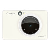 Canon Zoemini S Pearl White Pocket Size 2-in-1 Instant Camera Printer