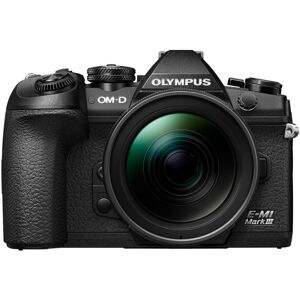 Olympus OM-D E-M1 Mark III nera + 12-40mm- Garanzia Ufficiale Italia