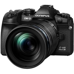 Olympus OM-D E-M1 Mark III nera + 12-100 mm- Garanzia Ufficiale Italia