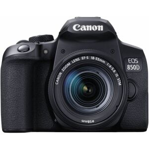 Canon EOS 850D DSLR + 18-55 mm f / 4.0-5.6 IS STM- Garanzia Ufficiale Italia