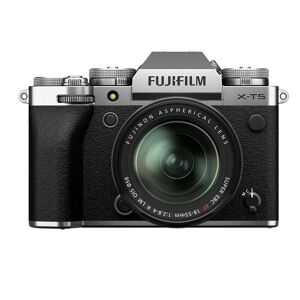 Fujifilm X-T5 Silver  + XF 18-55 f/2.8-4.0 R LM Nero- Garanzia Ufficiale Italia