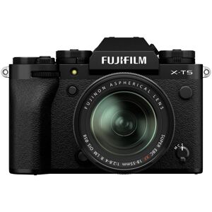 Fujifilm X-T5 Nera + XF 18-55 f/2.8-4.0 R LM- Garanzia Ufficiale Italia