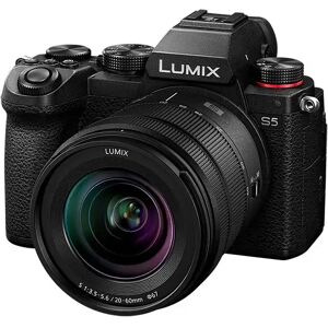 Panasonic Lumix S5 + S 20-60mm F3.5-5.6 MILC 24,2 MP CMOS 6000 x 4000 Pixel Nero