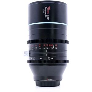 Sirui 75mm T2.9 1.6x Anamorphic Sony Fe Fit (condition: Like New)