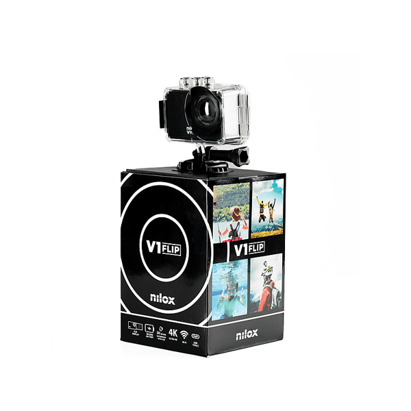 nilox action camera  v1 flip