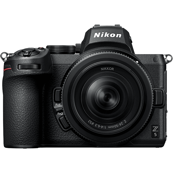 nikon fotocamera mirrorless  z5+z 24-50mm+sd 64gb