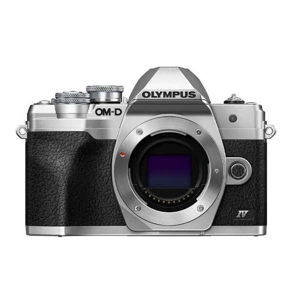 olympus om-d e-m10 mark iv silver + 14-42mm ez- ita - pronta consegna