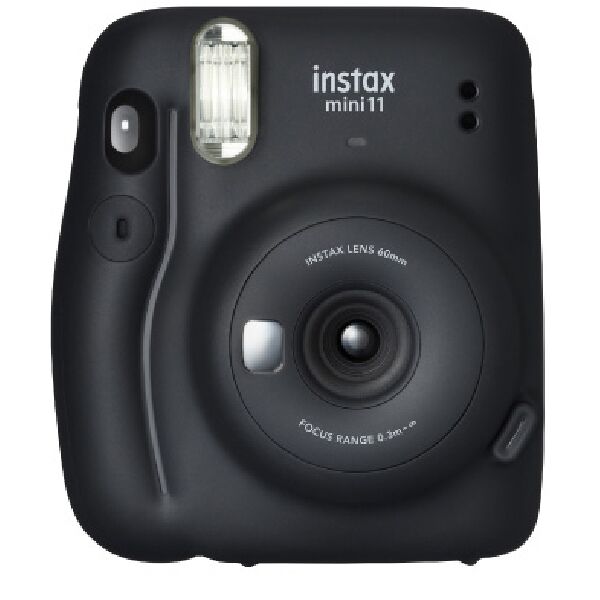 fujifiilm instax mini 11  fujifilm instax mini 11 black   fotocamera a sviluppo istantaneo   modalitÃ  selfie   esposizione automatica   foto format
