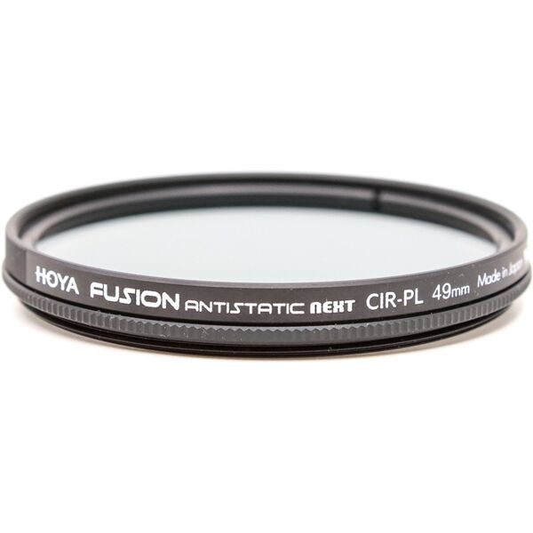 hoya 49mm fusion antistatic cir-pl filter (condition: like new)