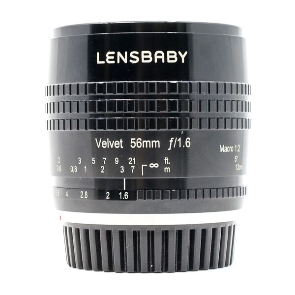 lensbaby velvet 56mm f/1.6 canon ef fit (condition: good)