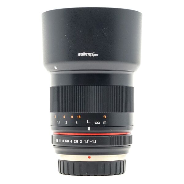 walimex pro 50mm f/1.2 umc cs micro four thirds fit (condition: excellent)