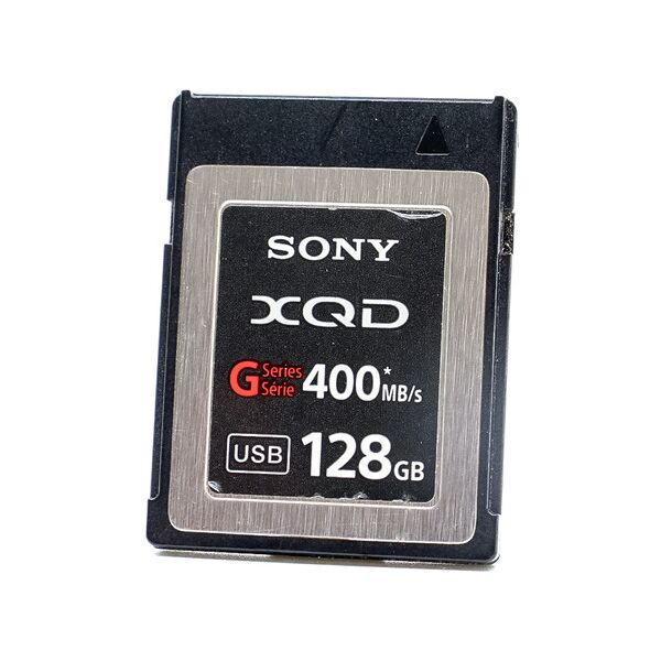 sony xqd g 128gb 400mb/s card (condition: good)