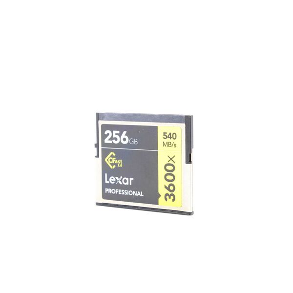 lexar 256gb professional 3600x cfast 2.0 card (condition: like new)