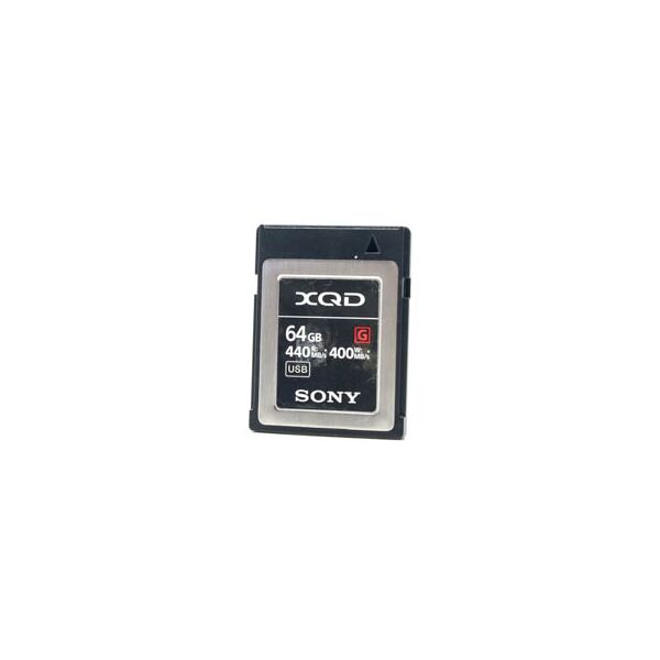 sony xqd m 64gb 440mb/s card (condition: excellent)