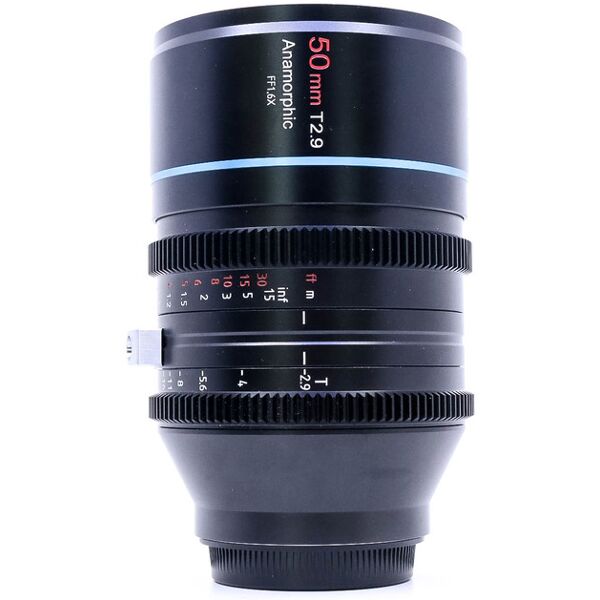 sirui 50mm t2.9 1.6x anamorphic l fit (condition: like new)