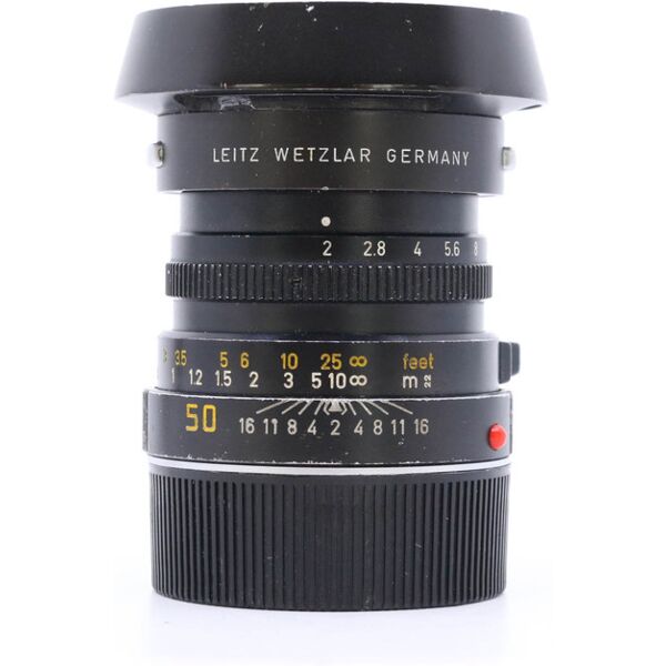 leica 50mm f/2 summicron-m [11819] (condition: well used)