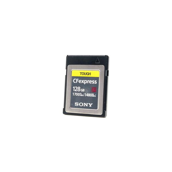 sony 128gb 1700mb/s tough type b cfexpress card (condition: good)