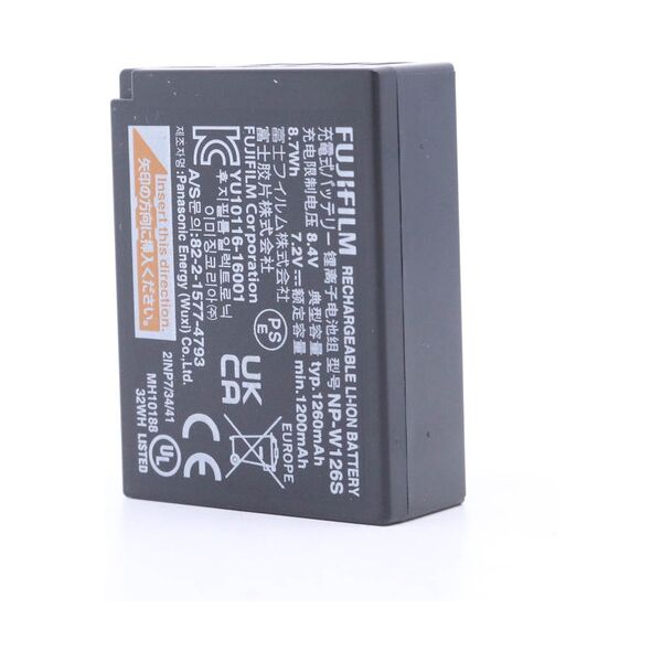 fujifilm np-w126s battery (condition: good)