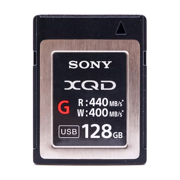 sony xqd g 128gb 400mb/s card (condition: excellent)