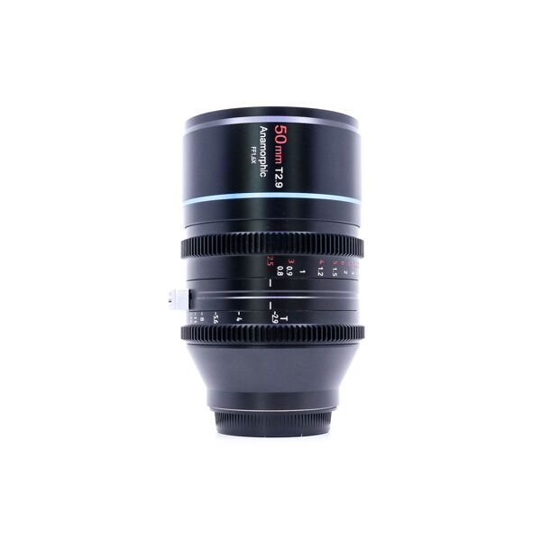 sirui 50mm t2.9 1.6x anamorphic l fit (condition: like new)