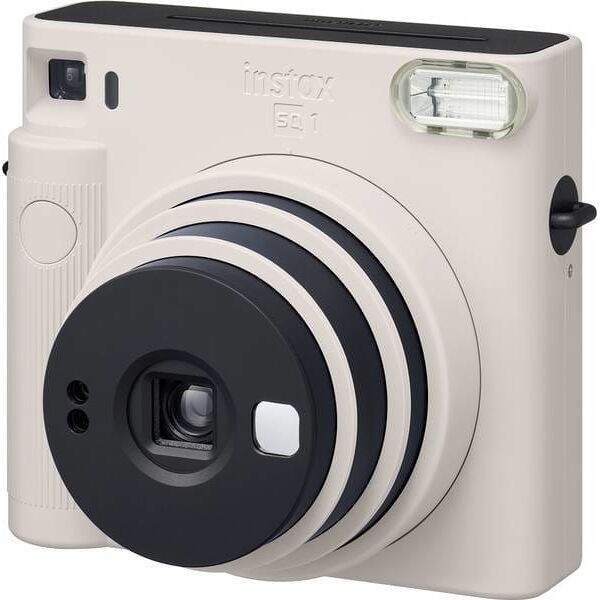 fujifilm 4169346 fotocamera istantanea macchina fotografica con stampante integrata con flash colore bianco - 4169346 instax square sq1