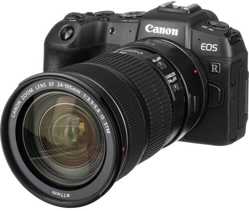 Canon EOS RP + RF 24-105mm F/4-7.1 IS STM + ADATTATORE - 4 Anni di Garanzia in Italia