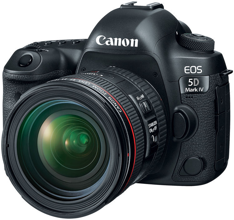 Canon EOS 5D Mark IV + EF 24-70mm F/4 L IS USM - 2 Anni Di Garanzia in Italia