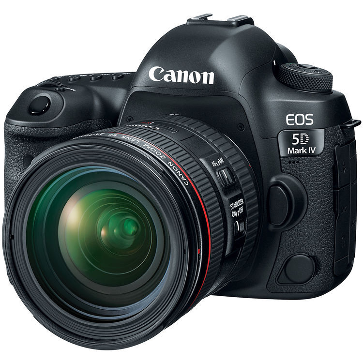 Canon EOS 5D Mark IV + EF 24-70mm F/4 L IS USM - 4 Anni Di Garanzia in Italia