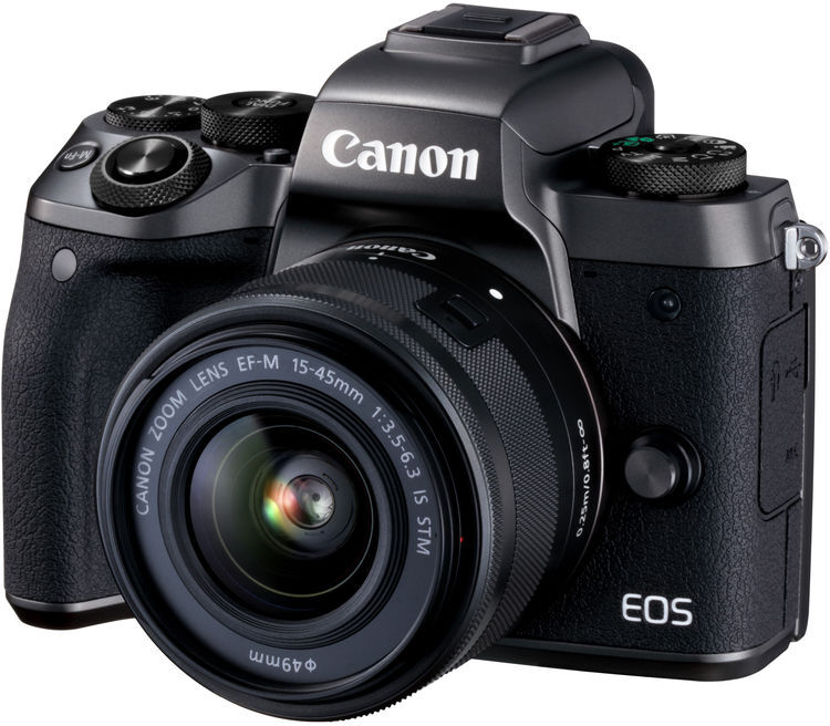 Canon EOS M5 + EF-M 15-45mm IS STM - 2 Anni Di Garanzia