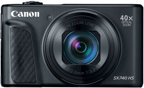 Canon PowerShot SX740 HS - NERO - 2 Anni di Garanzia in Italia