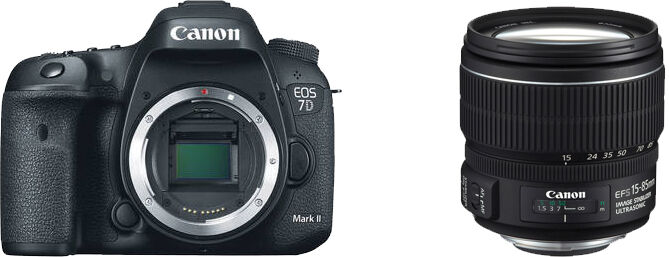 Canon EOS 7D MARK II + 15-85mm IS USM - 2 Anni Di Garanzia