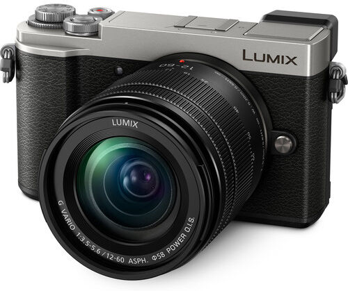 Panasonic LUMIX DC-GX9 + G 12-60mm F/3.5-5.6 Asph. O.I.S. - Argento - 2 Anni di Garanzia in Italia