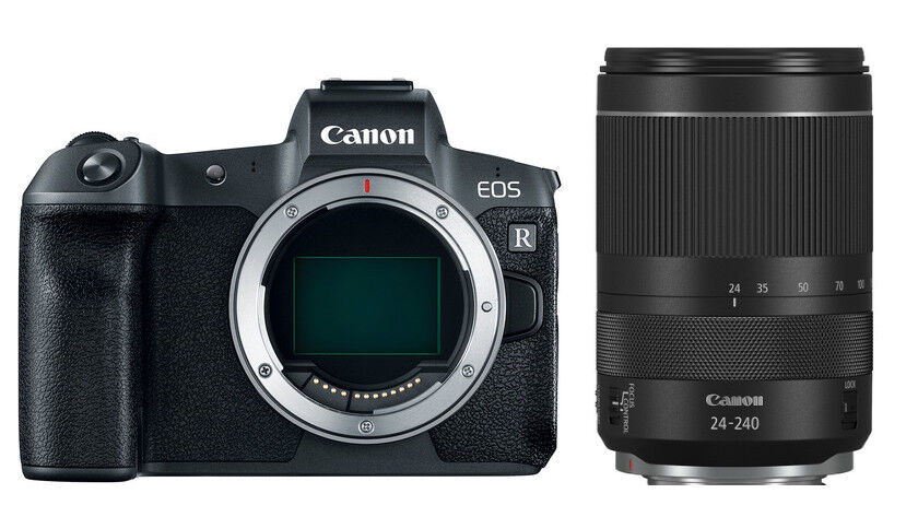 Canon EOS R + RF 24-240mm F/4-6.3 IS USM + ADATTATORE - 2 Anni di Garanzia in Italia