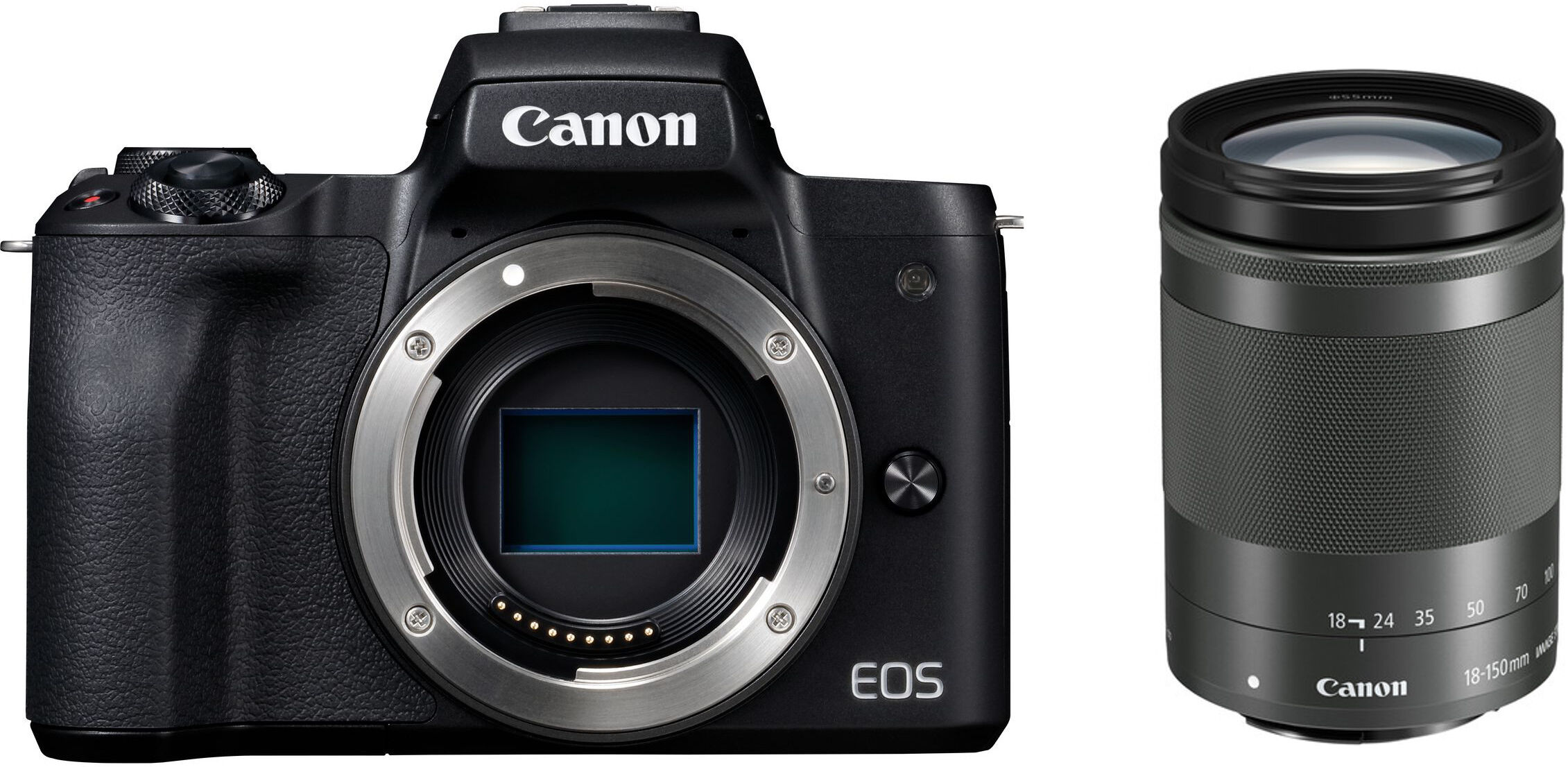 Canon EOS M50 + EF-M 18-150 IS STM - Nera - 2 ANNI DI GARANZIA IN ITALIA