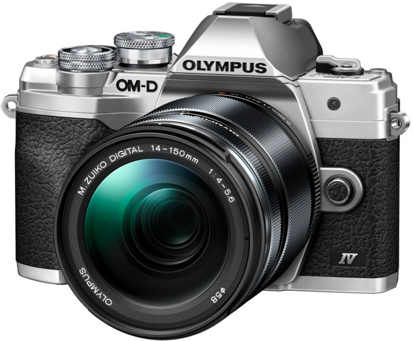 Olympus OM-D E-M10 Mark IV + 14-150mm F/4-5.6 M.Zuiko ED II - Argento - 4 Anni Di Garanzia in Italia