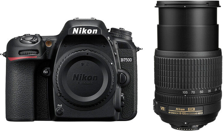 Nikon D7500 + 18-105mm VR - 2 ANNI DI GARANZIA IN ITALIA