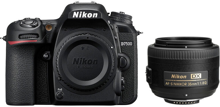 Nikon D7500 + AF-S 35mm DX - 4 ANNI DI GARANZIA IN ITALIA