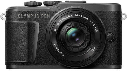 Olympus E-PL10 PEN + 14-42mm ED EZ - NERA - 4 Anni di Garanzia in Italia