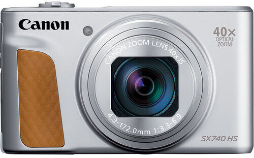 Canon PowerShot SX740 HS - ARGENTO - 2 Anni di Garanzia in Italia