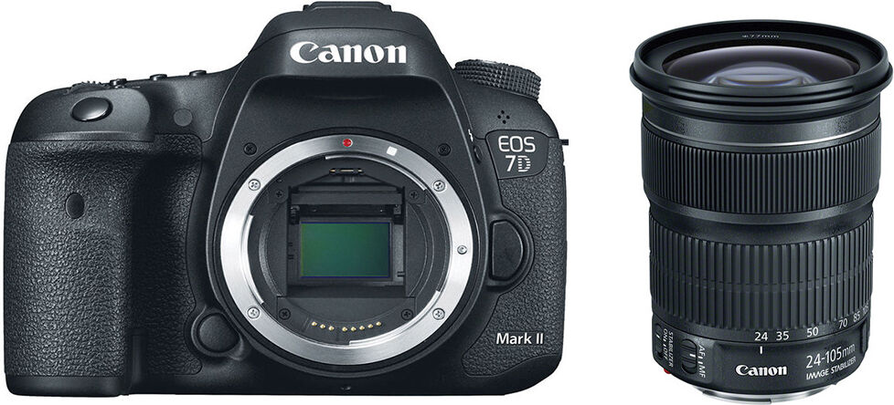 Canon EOS 7D MARK II + 24-105mm IS STM - 2 Anni Di Garanzia