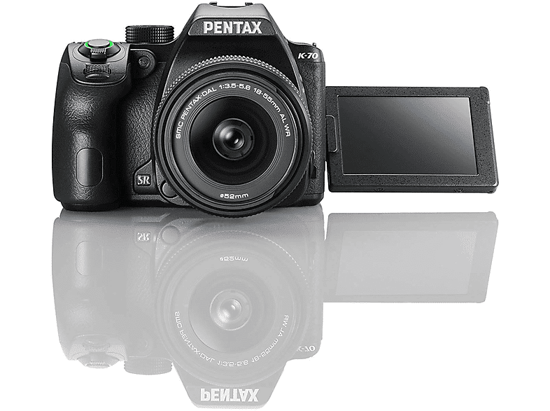 Pentax FOTOCAMERA REFLEX  K-70 BLACK KIT DAL18-55WR