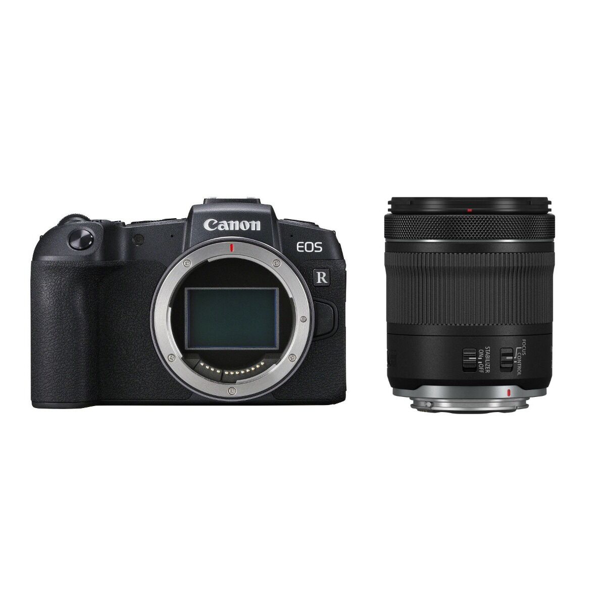 Canon EOS RP nera + RF 24-105mm f / 4-7.1 IS STM- Garanzia Ufficiale Italia
