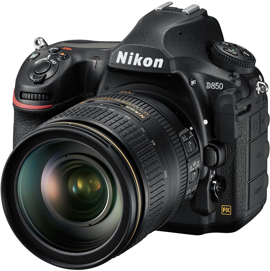 Nikon D850 DSLR + 24-120mm f/4.0G VR- Garanzia Ufficiale Italia