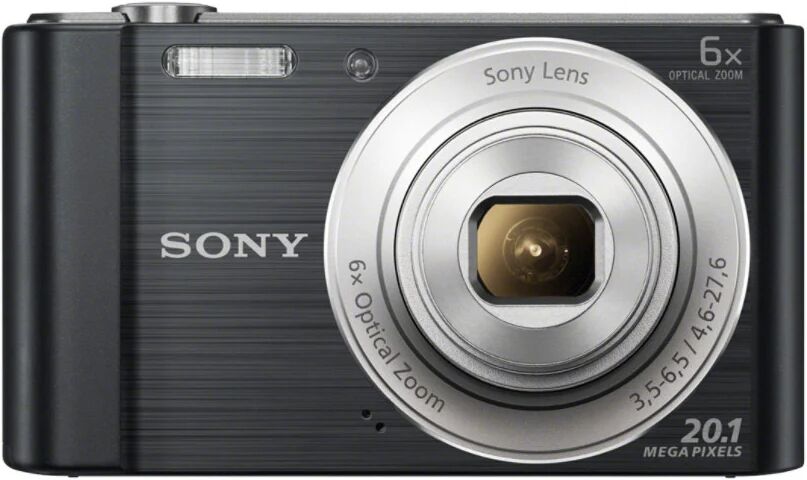 Sony Cyber-shot DSC-W810 1/2.3 Fotocamera compatta 20,1 MP CCD 5152 x 3864 Pixel Nero