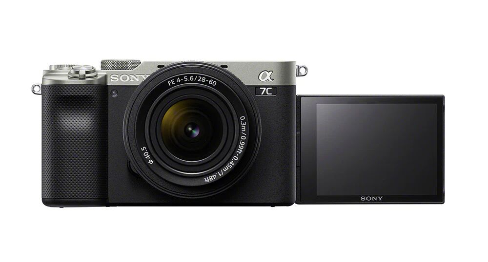 Sony α 7C MILC 24,2 MP CMOS 6000 x 4000 Pixel Nero, Argento