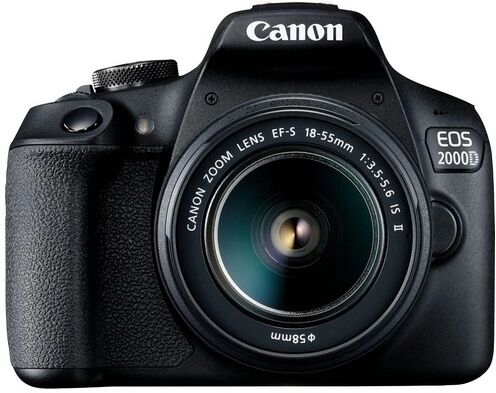 Canon Kit Fotocamera Reflex Canon EOS 2000D + Obiettivo EF-S 18-55mm IS II -