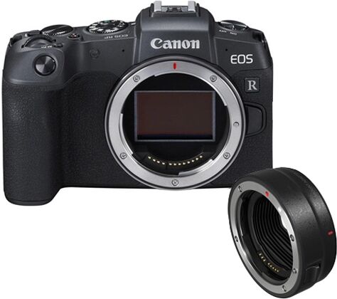 Canon Kit Fotocamera Mirrorless Canon EOS RP + Adattatore - Prodotto in Ital