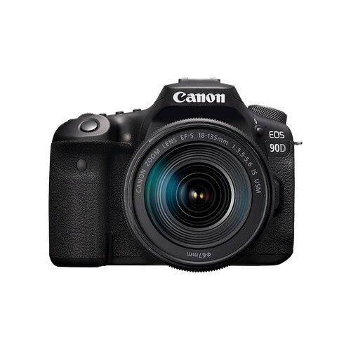 Canon Kit Fotocamera Reflex Canon EOS 90D + Obiettivo 18-135 f3.5-5.6 IS USM